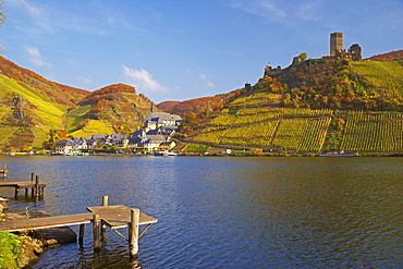 Hohenbeilstein Castle, Beilstein, Mosel, Rhineland-Palatinate, Germany, Europe