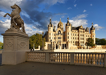 Schwerin Castle, Schwerin, Mecklenburg-Western Pomerania, Germany