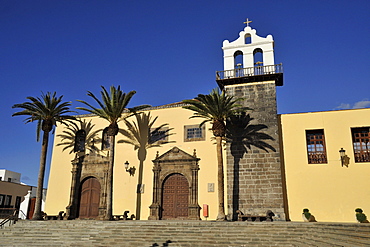 church Nuestra Senora de los Angeles at Garachico, Northwest Tenerife, Spain