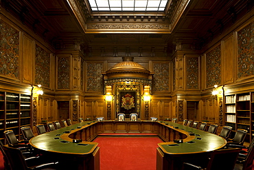 Ratsstube, Hamburg Town Hall, Hanseatic city of Hamburg, Germany, Europe