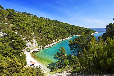 Bathing bay, Brac, Split-Dalmatia, Croatia