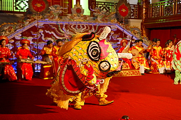 Theater play, Imperial Theater, Citadel, Imperial City, Hue, Trung Bo, Vietnam