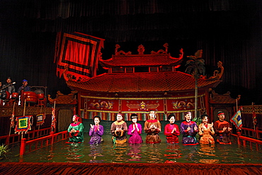 Thang-Long water puppetry, Hanoi, Bac Bo, Vietnam