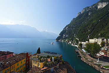 Riva, view over Lake Garda, Trento, Italy