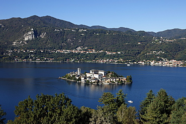 Isola San Giulio, Lago d' Orta, Piedmont, Italy