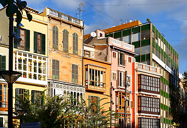 Reina Square, Placa de la Reina, Palma, Majorca, Spain