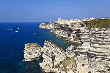 Bonifacio, south coast, Corsica, France, Europe