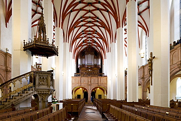 St. Thomas Church, Leipzig, Saxony, Germany, Europe