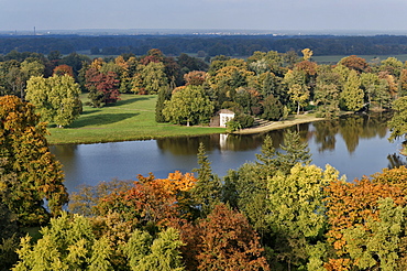 Woerlitz Lake, Woerlitz, Dessau, Saxony-Anhalt, Germany