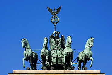 The Quadriga on the Brandenburg Gate, Berlin, Germany