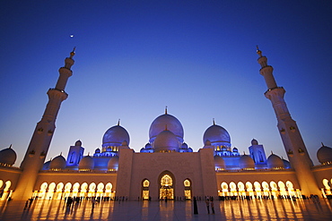 Sheikh Zayed Grand Mosque, Abu Dhabi, United Arab Emirates, UAE