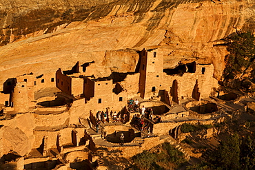 Cliff Palace at Mesa Verde National Park, Colorado, USA, North America, America