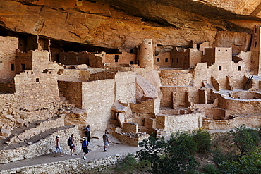 Cliff Palace at Mesa Verde National Park, Colorado, USA, North America, America