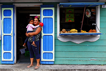 Grocery in Hell-Bourg, La Reunion, Indian Ocean