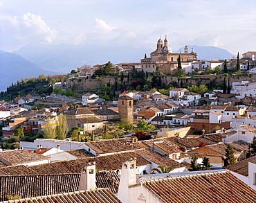 View over the roofs of the old town of â„beda, Andalusia, Spain