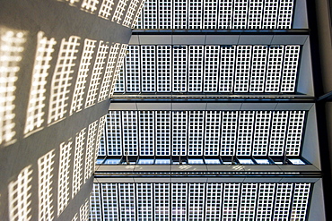 solar installation on a glas roof, Fraunhofer Institut, Freiburg im Breisgau, Baden-Wuertemberg, Germany