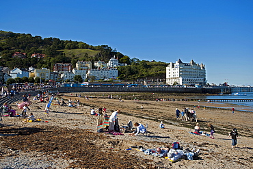 The seaside resort of Llandudno, Conwy, Wales, UK