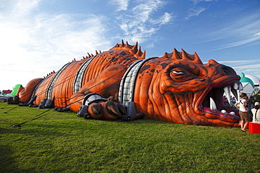 Dragoon at the Ballooning festival, Saint Jean de Richelieu, Quebec, Canada