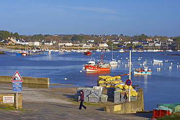 Lanildut harbour, Finistere, Bretagne, France, Europe