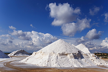 Salines de Levant, saline, salt, near Colonia de Sant Jordi, Mallorca, Balearic Islands, Spain, Europe