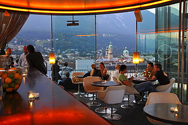 Bar 360grad in the Cityhall Galeries, Innsbruck, Tyrol, Austria, Europe