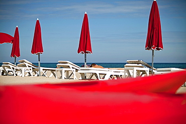 Scaffa Rossa Beach at Solenzara, Castagniccia, Corsica, France