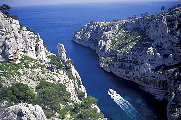 Calanque Port Pin near Cassis, Provence, France