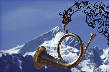 Close up of a Tavern sign, Bavaria, Germany