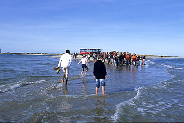 Grenen, the northmost tip of Jutland, where the North sea, Skagerrak meets Kattegat, Near Skagen, Northern Jutland, Denmark