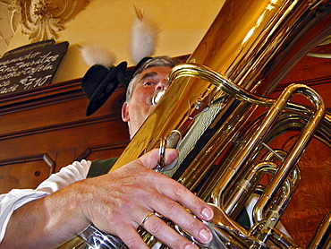 Kirchweih Musikfruehschoppen, Bavarian Folkmusik, Munich, Bavaria, Germany