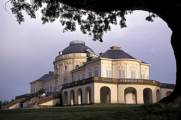 View at the eastern side of Castle Solitude, Stuttgart, Germany, Europe