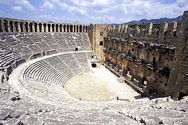 Aspendos, Amphitheater, Turkish Riviera, Turkey