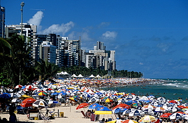 Boa Viagem beach, Recife, Pernambuco, Brazil