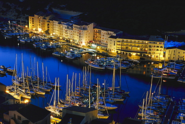 Yacht harbour, Bonifacio, Corsica, France