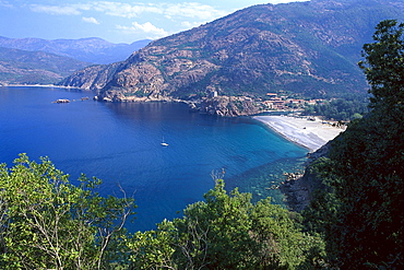 Beach, Porto, Corsica, France