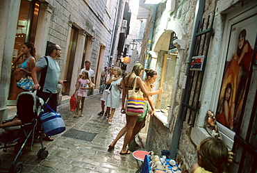 Stroll in the castle, Budva, Montenegro