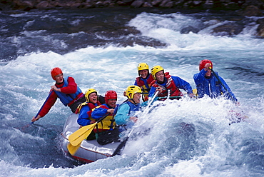 Rafting, Otta River, Western Middle Norway