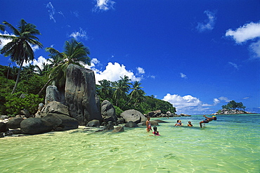 Beach, Anse Royal, Mahe, Seychelles