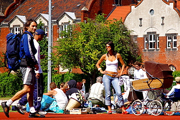 Streetlife in Prenzlauer Berg, Berlin, Germany