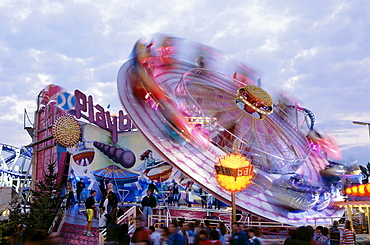 Roundabout, Oktoberfest, Munich, Baveria, Germany