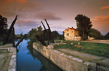 Van Gogh Bridge near Arles, Bouches-du-Rhone, Provence, France, Europe