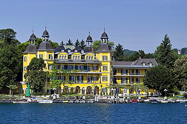 Castle Velden, Velden, Woerthersee, Carinthia, Austria