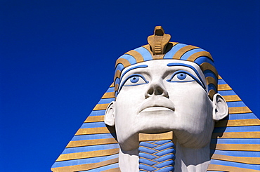 Detail of the Luxor Hotel, Las Vegas, Nevada, USA, America