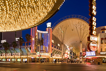 The Freemont Street Experience in Downtown Las Vegas, Las Vegas, Nevada, USA