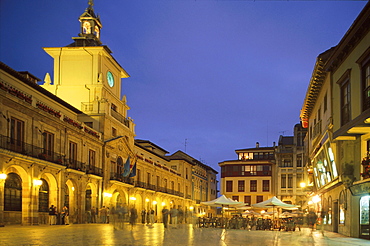 Town Hall, Plaza Del Ayuntamiento, Oviedo, Asturias, Spain