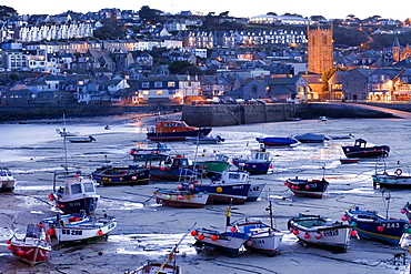 Europe, England, Cornwall, Harbour in St Ives