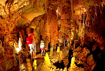 Dripstone Caves of Dirou, Peloponnes, Greece