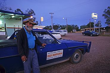 Character from Lightning Ridge, opal town, New South Wales, Australia