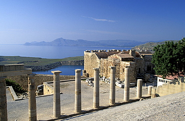 Lindos Akropolis, Dodekanes, Rhodos, Greece