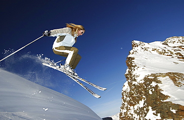 Skiing, Lech, Austria